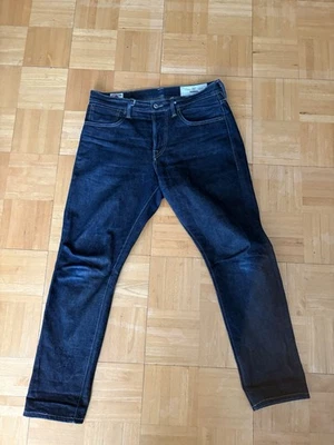 RGT Rogue Territory Strong Taper Indigo Selvedge Denim Jeans Button Fly Size 31 - Image 1 of 4