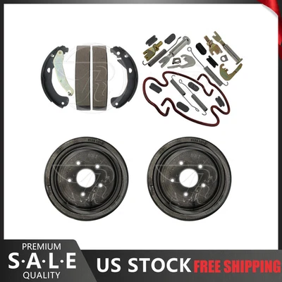 Kit de herrajes de tambores de freno y zapatas de freno trasero Pontiac Sunfire 2003-2005 Foto 1 de 4