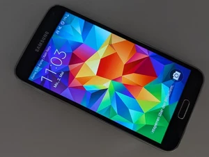Samsung Galaxy S5 16GB Blau Android Smartphone 4G LTE G900F 💥 - Picture 1 of 8