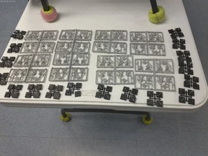 Warhammer Fantasy Battle Goblin Archers and Spearmen 1992 Sprues - Imagen 1 de 3