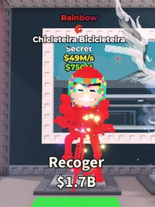 🚲49M/S RAINBOW CHICLETEIRA BICICLETEIRA🚲 | CHEAPEST💸 | STEAL A BRAINROT🧠 - Imagen 1 de 1
