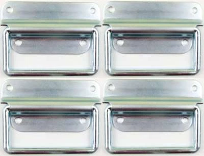 4 x Klappgriffe 103 x 76 zweiteilig Case Griff Kistengriff Tragegriff Klappgriff - Bild 1 von 4