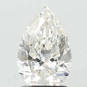 1.71 Ct PEAR Cut IGI CERTIFIED LAB GROWN CVD Diamond G Color VS2 Clarity - Picture 1 of 12
