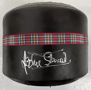 JACKIE STEWART Signed Tyre 10.5” Diameter Prop Three Time F1 World Champion COA - Picture 1 of 4