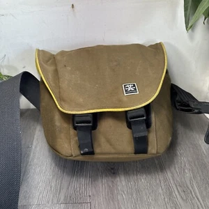 CRUMPLER 8 Eight Million Dollar Home Camera Bag GREEN ORANGE Interior - Picture 1 of 8