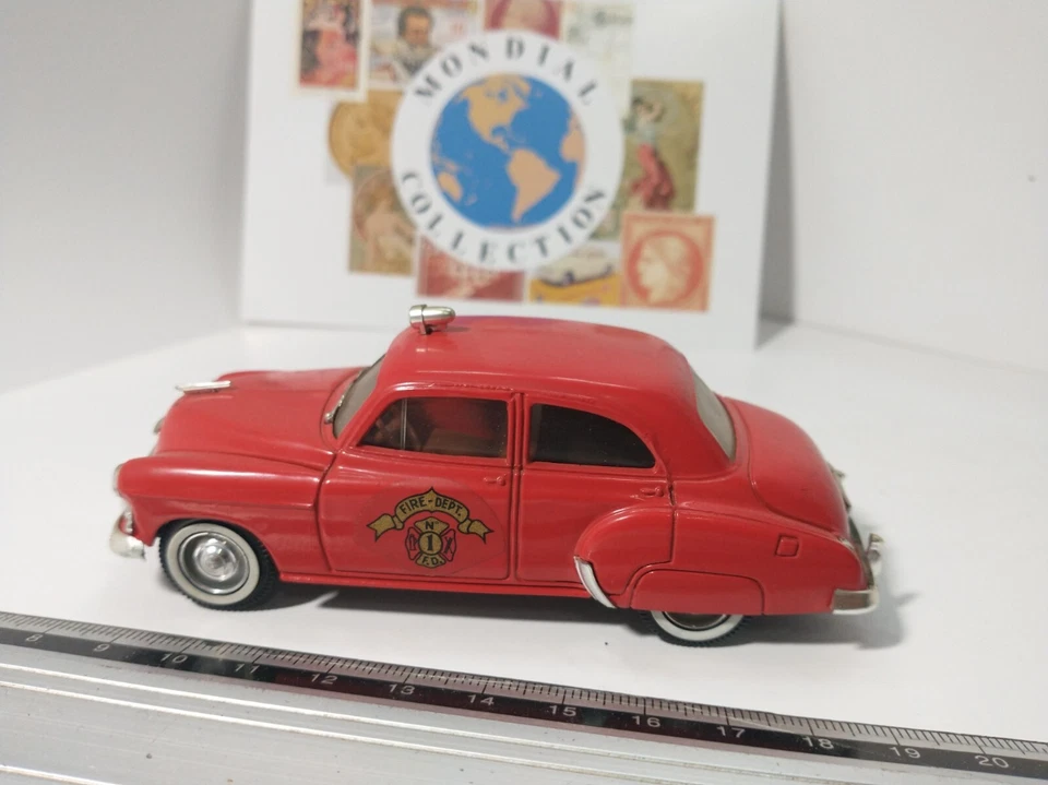 PMPB4-0174 Camion Sapeurs Pompieri Solido Chevrolet 1950 1/43 Fire Dpt - Immagine 1 di 2