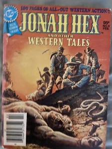 JONAH HEX and other WESTERN TALES - #3 (Jan-Feb 1980) Blue Ribbon Digest dc - Picture 1 of 8