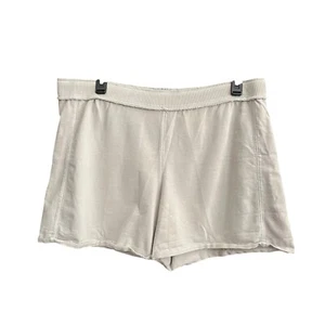 J Jill Baumwollshorts Damen Gr. XL beige Baumwolle Strick Pull On Bermuda Lagenlook - Bild 1 von 5