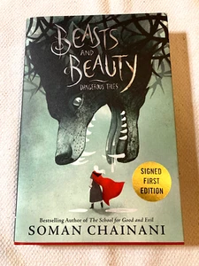 Beasts and Beauty by Soman Chainani Signed 1st Ed. Hardcover NEW - Imagen 1 de 4