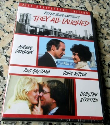 THEY ALL LAUGHED NEW RARE DVD John Ritter Hepburn Stratten Bogdanovich NY $$$ - Image 1 of 3