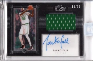 2019 Panini One and One #PRJA-TKF Tacko Fall Premium Rookie Jersey Autographs - Picture 1 of 2