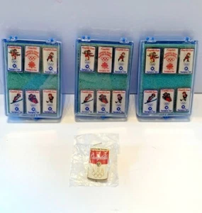 Campbell’s Soup Kids 1984 Winter Games 6 Pin Olympics Pins - Sarajevo - Picture 1 of 7