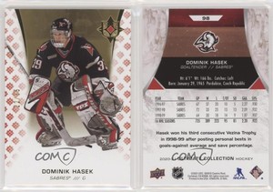 2020-21 Upper Deck Ultimate Collection Legend Gold /35 Dominik Hasek #98 HOF