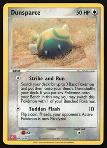 Dunsparce - CLC - 015/034 - Holo - Juego de Cartas Coleccionables Pokemon Clásico - Imagen 1 de 2