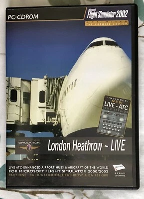 London Heathrow LIVE - Microsoft Flight Simulator 2002 Expansion Add-On - PC - Image 1 of 3
