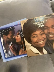Peaches And Herb 2 LP Lot - Grade In Description - Picture 1 of 3
