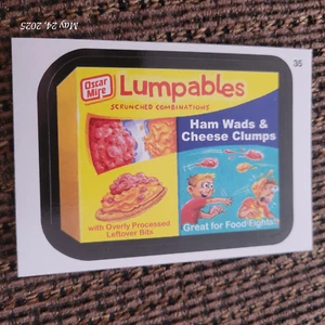 Tarjeta Topps Wacky Packages 2012 totalmente nueva serie 9 #35 Lumpables - Imagen 1 de 2