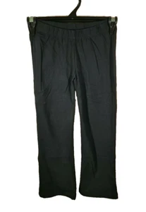 NUEVO CON ETIQUETAS Niñas Talla 10 LW Reid Negro Elastizado Bootleg Escuela Uniforme Pantalones Largos Bolsillo - Imagen 1 de 3
