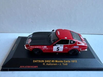 IXO RAC039 - DATSUN 240Z N° 5 - RALLYE DE MONTE CARLO 1972 au 1/43° - Photo 1/4
