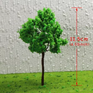 G11054 40pcs O Scale 1:50 Train Layout Model Trees Light Green 11cm Secenery - Picture 1 of 5