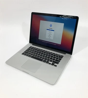 15.4"Apple MacBook Pro A1398 i7-4980HQ 500GB SSD 16GB RAM Monterey 2012-2015 - Image 1 of 4