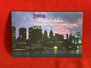 2008 US Mint Uncircualted Coin set Philadelphia - Picture 1 of 7