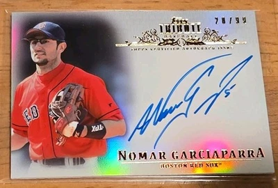 2013 Topps Tribute Nomar Garciaparra Auto /99 (On Card) NM-MT - Image 1 of 2