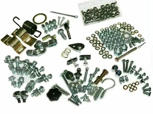 Completo Telaio Dado Bullone Rondella Fissaggio Kit Per Vespa Bajaj Chetak Vba - Picture 1 of 7