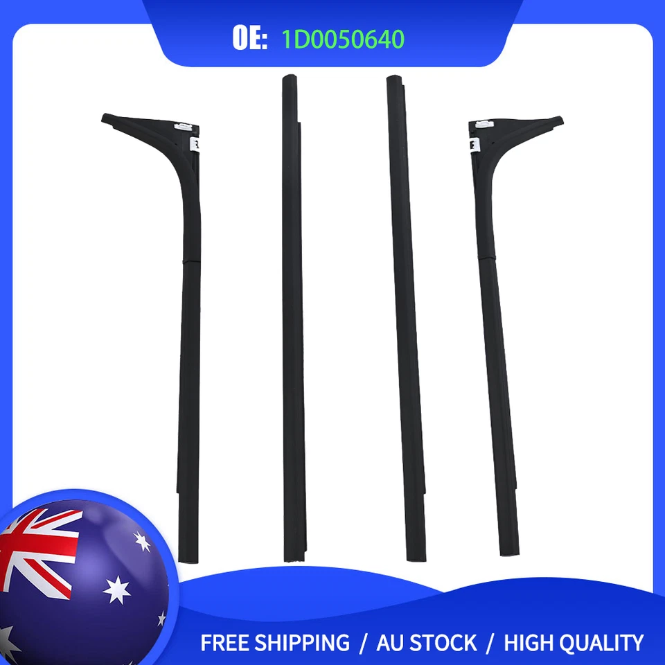 Weather Strip Window Seals For Mazda BT50 2012-2019 1D0050640 (set for 4 doors) - image 1 of 4