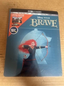 Brave - Disney Pixar - 4K UHD Blu Ray Steelbook NEW & SEALED - Picture 1 of 4