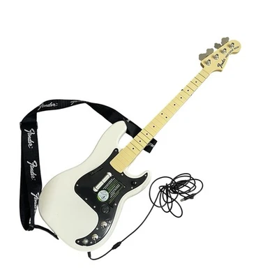 Rock Band Fender Precision Bass Wired Guitar Xbox 360 WORKS 9806 Harmonix MADCAT - Image 1 of 4