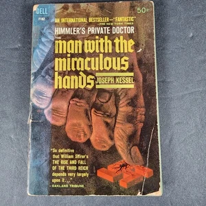 Vintage 1962 Dell Paperback "Man With The Miraculous Hands" By Joseph Kessel - Picture 1 of 3