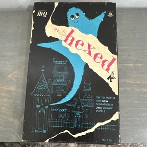 It’s Hexed Vintage Puzzle Game Jinx Jigsaw Puzzle *Complete* No 115 - Picture 1 of 5