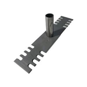 Lot de 5 ancrages tubulaires à cadre métal creux 4-3/4" - 7-3/4" cadres - Photo 1/19
