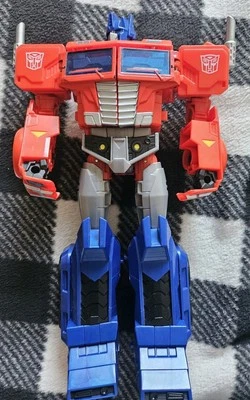 Transformers Cyberverse Optimus Prime Matrix Mega Shot 10" Foto 1 de 4