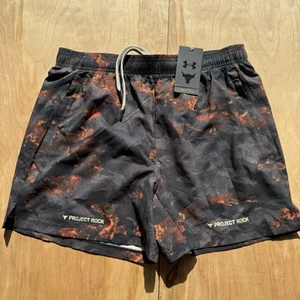 Under Armour Project Rock Shorts Mens 2XL Veterans Day Woven Training Camo Loose - Imagen 1 de 9