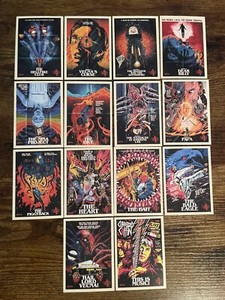 Complete 14 Card Art Poster Set Stranger Things ZeroCool Season 4 Butcher Billy