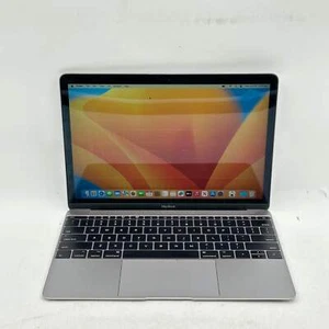 Broken 2017 Apple MacBook 12" Intel m3-7Y32 1.2GHz 8GB RAM 256GB SSD A1534 READ - Picture 1 of 22