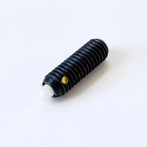 McMaster-Carr 3/8-16 Long Nose Spring Plunger Steel W/ Plastic Nose 5.5-14.5 LB - Picture 1 of 6
