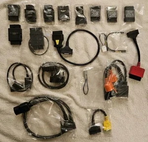 Vetronix Mastertech Bosch Tech-1 Tech-2 Adapters 22 Set Adaptors OBD Scanner Lot - Picture 1 of 6