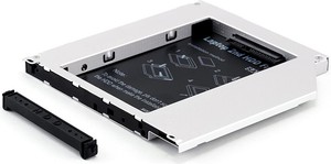 Apple Macbook & Pro * 2008 bis 2011 * CSL Festplattenrahmen für 2. HDD