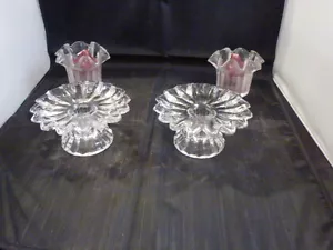 BRAND NEW PARTYLITE CHANTILLY CANDLE HOLDERS (PAIR) - Picture 1 of 6