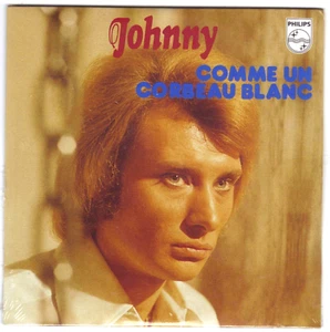 CD JOHNNY HALLYDAY ╪ COMME UN CORBEAU BLANC ╪ ( 45t. de 1972 CD REPLICA ) - Picture 1 of 2