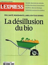 L'EXPRESS n°3700 02/06/2022  La désillusion du bio/ Grenoble et les radicalités