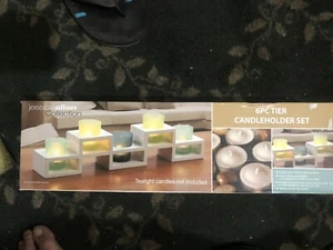 Jessica Allen Collection 6-Piece Tier Candleholder Set NEW - Picture 1 of 6