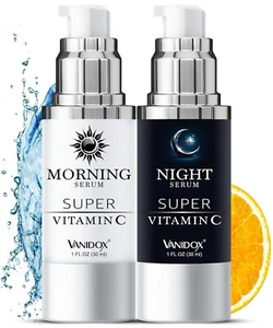 Super Vitamin C Serum for Women 70+, Firms, Lifts, Targets Wrinkles & Age Spot - Picture 1 of 7