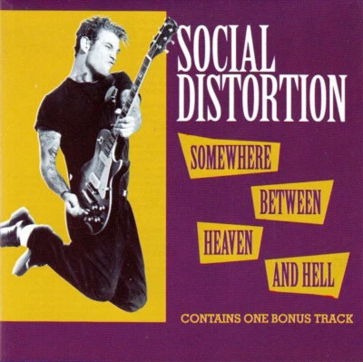 Social Distortion ‎– Somewhere Between Heaven And Hell (Epic ‎– 471343 2) - Bild 1 von 2