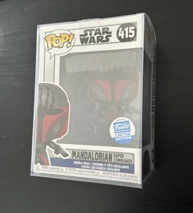 Funko Pop! Star Wars: Mandalorian Super Commando #415, Funko-Shop, abovedado+prote - Imagen 1 de 7