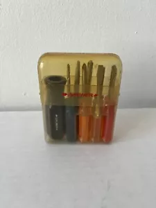 Archer Vintage Tool Kit Assorted Pack Plastic Case Nut Driver Screwdrivers - Picture 1 of 5