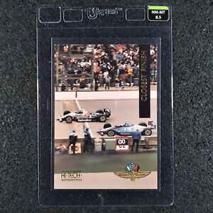 1992 Hi Tech Cards Indy 500 Al Unser Jr. Card Prototype #2 - Taby Card™ NM 8.5